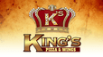 King's Pizza  Wings Logo